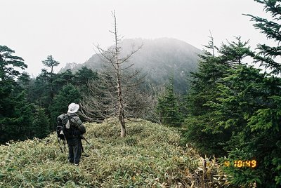 黒沢山を振り返る