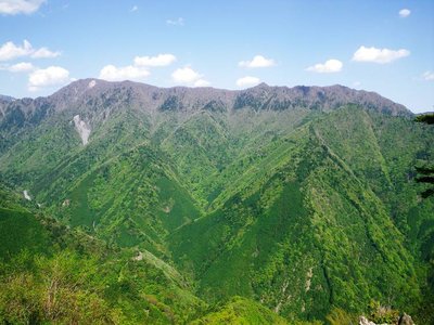 岩岳と竜馬ヶ岳を小俣京丸から攻略するために取った写真