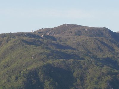 キノコ岩.jpg (287.1 KiB) 閲覧された回数 7760 回 ハト峰から御在所方面を見る