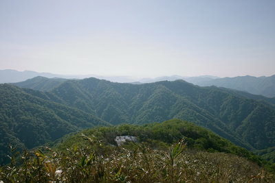 大河内山から不動山方向
