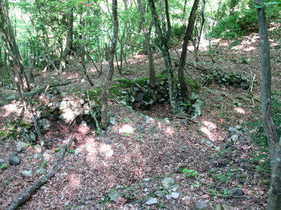 国位鉱山の焼窯