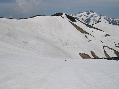 IMG_2192-s.JPG (79.76 KiB) 閲覧された回数 7950 回 箱谷左俣源頭、とうとうこの谷を登ってきた。