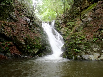 雨の中で更にシャワークライム
