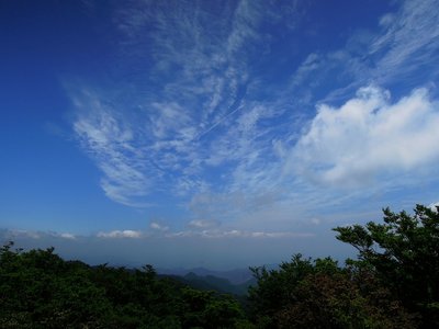 マブシ嶺から熊野灘