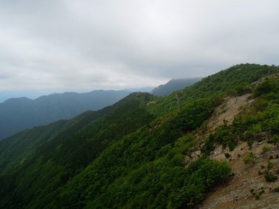 マブシ嶺から大台ケ原