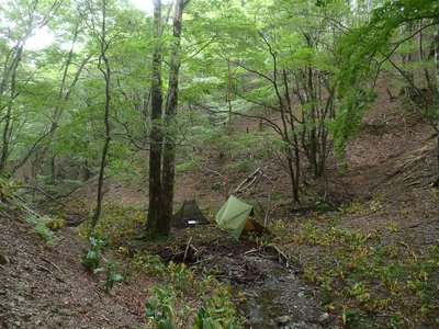 喜平小屋谷中俣zippさんランチ場
