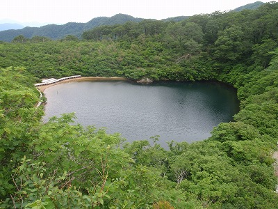 人っ子一人いない夕刻の夜叉ヶ池