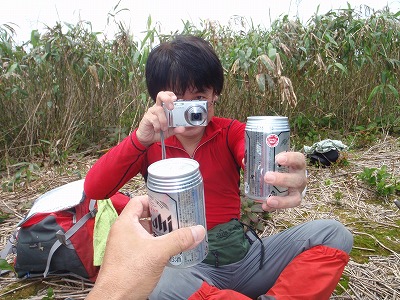禁断の水で乾杯！