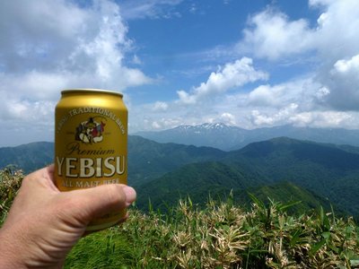 アワワで白山に乾杯！