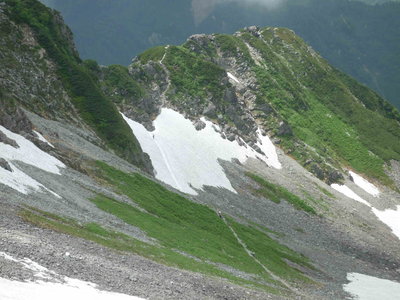 01南岳新道上部(1).JPG (695.09 KiB) 閲覧された回数 3582 回 南岳新道上部