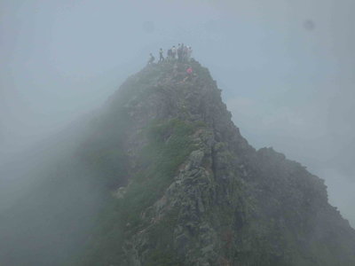 どこのピークだったかな？