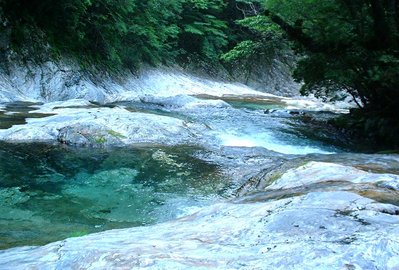 ● 観光渓谷言うだけあり、キレイな渓谷でしたね。