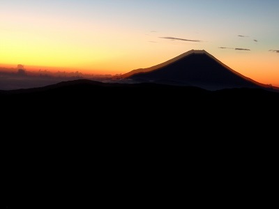 夜明け前のMt.FUJI
