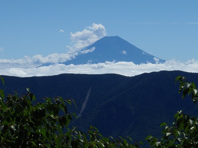 荒川小屋からのMt.fuji