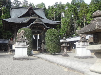 綿向神社、本殿（県指定重文）