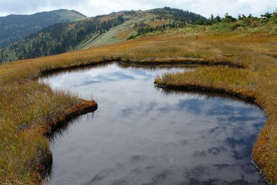 平ヶ岳から見る山容に魅力全くなしでしたが、登るとすばらしい山でした