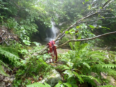 こんなところに掛け忘れてありました