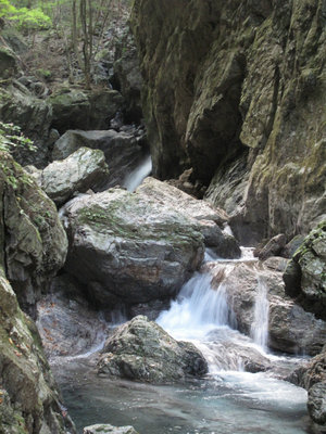 五所ヶ滝の最下部滝