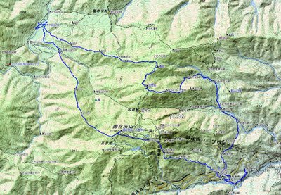 GPS軌跡図.jpg (1.81 MiB) 閲覧された回数 13707 回 今回歩いたコース図です
