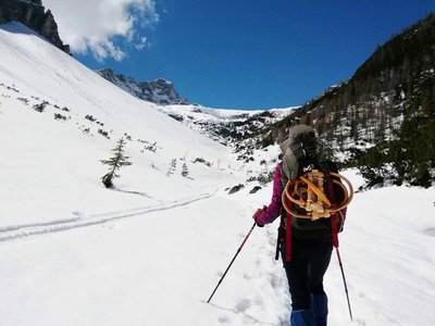 IMG_20190502_124843.jpg (275.82 KiB) 閲覧された回数 7511 回 カンジキ背負って歩いていると、イタリアにいるとは思えない